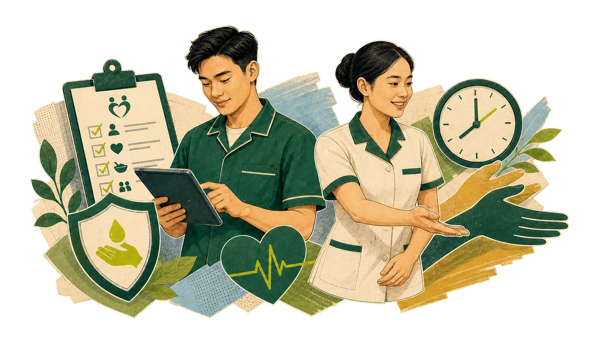 Nhân viên y tế hỗ trợ chăm sóc sức khỏe trong tình huống khẩn cấp