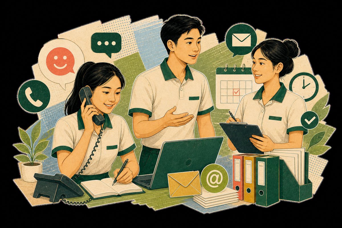 Nhập môn giao tiếp khách hàng và văn phòng