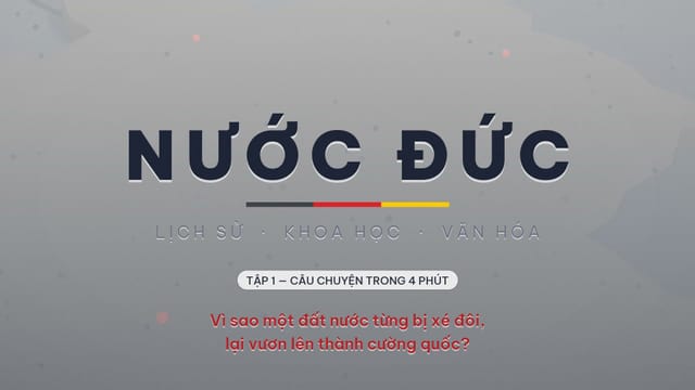 Hình minh họa tập 1 Đức Mỗi Ngày về lịch sử, văn hóa và nước Đức hiện đại