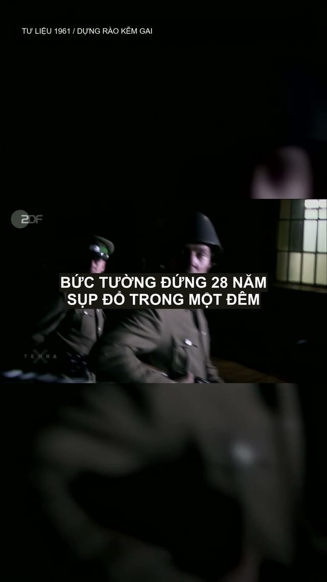 Đêm bức tường Berlin mở cửa vì một câu trả lời nhầm | Câu chuyện Đức