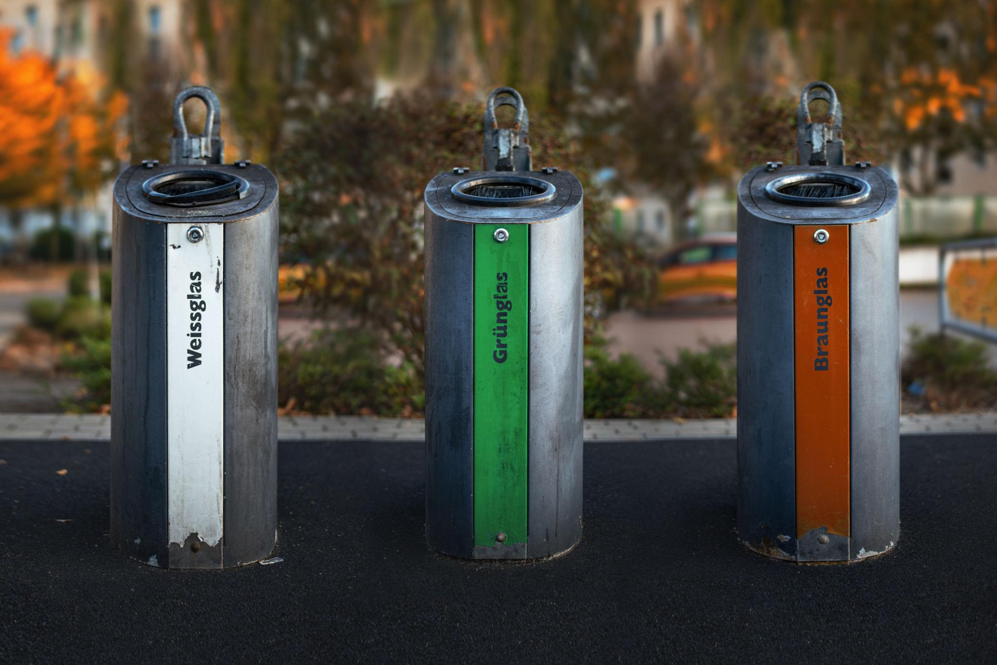 phân loại rác ở đức